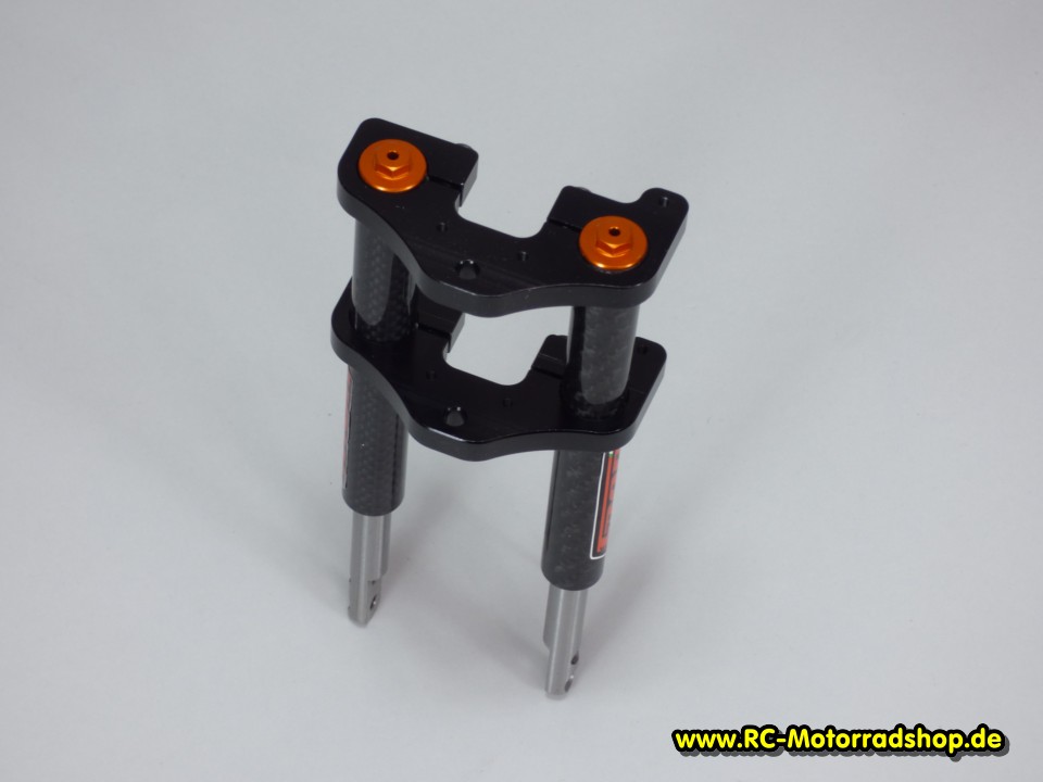 BSFF-02: NF B.I.G. SON hydraulische Vorderradgabel carbon / Gabelbrücken CSF411 BSFF-02